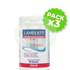 Pack 3x MultiGuard 90 Tabletas Lamberts