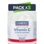 Pack 3x Ascorbato de Calcio 250Gr. Lamberts