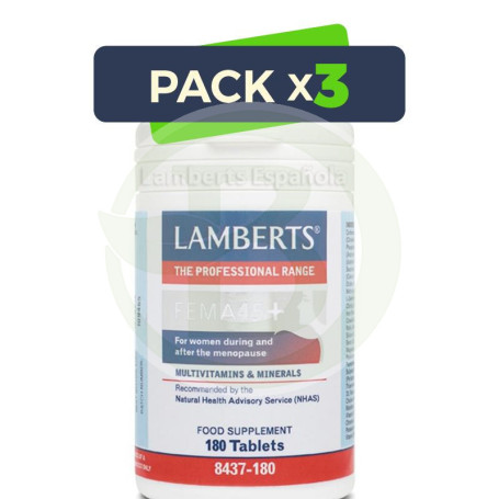 Pack 3x Fema 45+ Lamberts