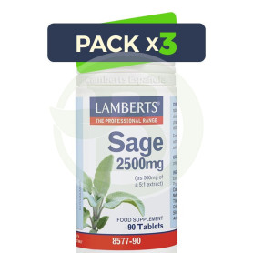 Pack 3x Salvia 2500Mg. Lamberts