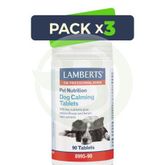 Pack de 3 comprimés calmants pour chiens, 90 comprimés