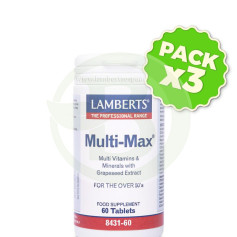Pack 3x Multi-Max 60 Tabletas Lamberts
