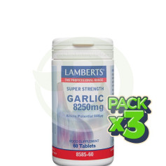 Pack 3x Ail 8 250 mg. 60 comprimés Lamberts