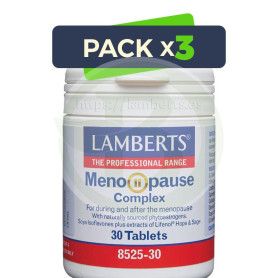 Pack 3x Menopause Complex 30 Comprimidos Lamberts