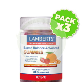 Pack 3x Biome Balance Advance 60 Gominolas Lamberts