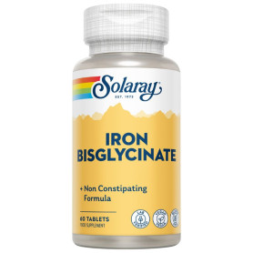 Bisglycinate de fer 60 comprimés Solaray