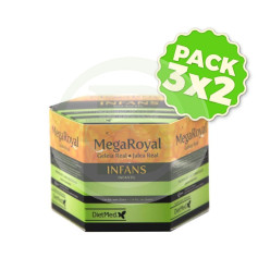 Pack 3x2 Megaroyal Infans 20 Ampoules Dietmed