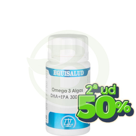 Omega 3 Algas Dha+Epa 40 Perlas Equisalud Pack (2a Ud al 50%)