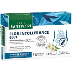 Intolérance aux fleurs Glut 15 capsules Santiveri