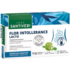 Flor Intolérance Lacto 30 Gélules Santiveri