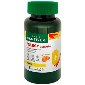 Gummies énergétiques 60 gommes à croquer Santiveri