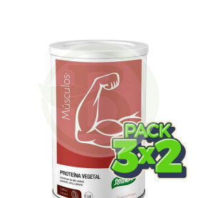Pack 3x2 Dynamic Proteína Vegetal Cacao 455G Santiveri