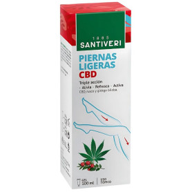 Gel Jambes Légères au CBD 100 ml Santiveri