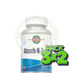 Pack 3x2 Absorb-N. Zyme 90 Kal Comprimés