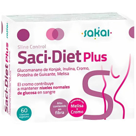 Sline Control Saci-Diet Plus 60 gélules végétales Sakai