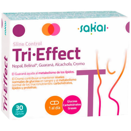 Sline Control Trieffect 30 gélules végétales Sakai