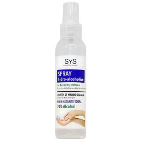 Spray hydroalcoolique pour les mains à l&#39;aloe vera 125 ml Sys