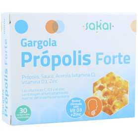 Gargola Propolis Forte 30 comprimés à croquer Sakai