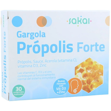 Gargola Propolis Forte 30 comprimés à croquer Sakai