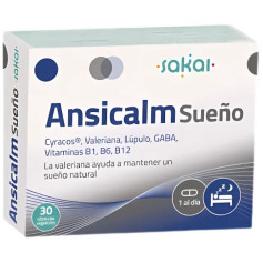 Ansicalm Sommeil 30 Gélules Végétales Sakai