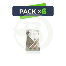 Pack 6x Espino Blanco Bolsa Soria Natural