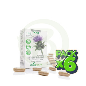 Pack 6x Cardo Mariano 11-S Fórmula XXI Soria Natural
