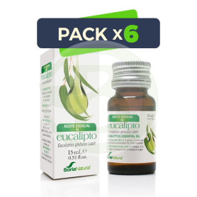 Pack 6x Aceite Esencial de Eucalipto Soria Natural