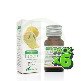 Pack 6x Aceite Esencial de Limón Soria Natural
