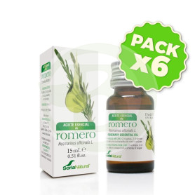 Pack 6x Aceite Esencial de Romero Soria Natural