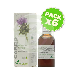 Pack 6x Extracto de Cardo Mariano S.XXI 50Ml. Soria Natural