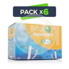Pack 6x Natusor 1 Hepavesical 20 Filtros Soria Natural