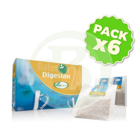 Pack 6x Natusor 24 Digeslán 20 Filtros Soria Natural