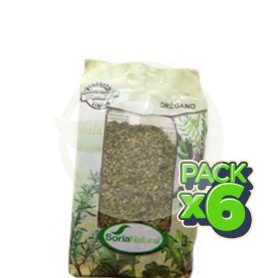 Pack 6x Orégano Bolsa 25Gr. Soria Natural