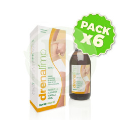 Pack 6x Drenalimp Drainage 250Ml. Soria Natural