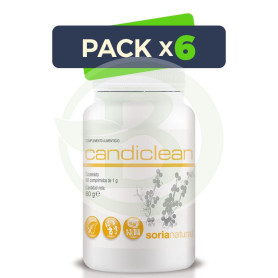 Pack 6x Candiclean Soria Natural