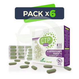 Pack 6x CTP 36 Comprimidos Soria Natural