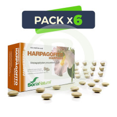 Pack 6x Harpagofito 60 Comprimés Soria Natural