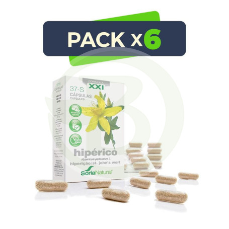 Pack 6x Hipérico 37-S Fórmula XXI Soria Natural