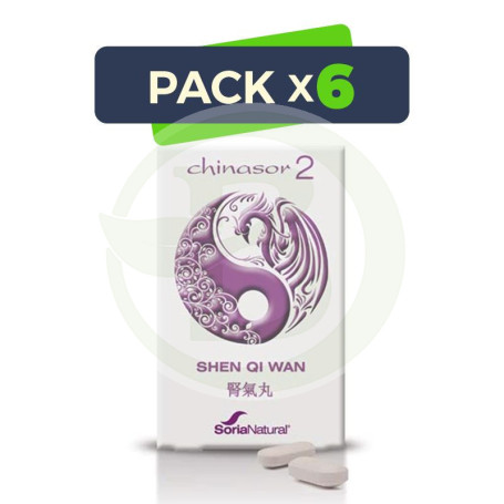 Pack 6x Chinasor 2 Soria Natural