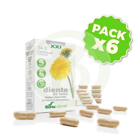 Pack 6x Diente de León Fórmula XXI Soria Natural