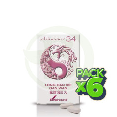 Pack 6x Chinasor 34 Soria Natural
