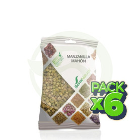 Pack 6x Manzanilla Mahón Bolsa 50Gr. Soria Natural