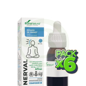 Pack 6x Composor 28 XXI Nerval Complex 50Ml. Soria Natural