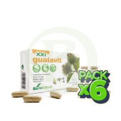 Pack 6x Gualavit Fórmula XXI 30 Cápsulas Soria Natural