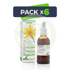 Pack 6x Extracto de Árnica Fórmula XXI 50Ml. Soria Natural