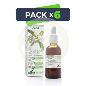 Pack 6x Extracto de Azahar Fórmula XXI 50Ml. Soria Natural