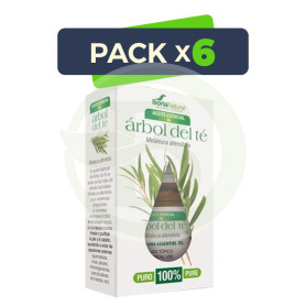 Pack 6x Aceite Esencial De Arbol De Te 15Ml. Soria Natural