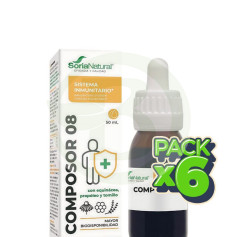 Pack 6x Composor 8 Formule XXI 50Ml. Soria Natural
