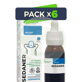 Pack 6x Composor 5 Sedaner Complex XXI 50Ml. Soria Natural