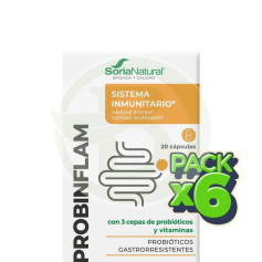 Pack 6x Probinflam 20 Capsules Soria Natural